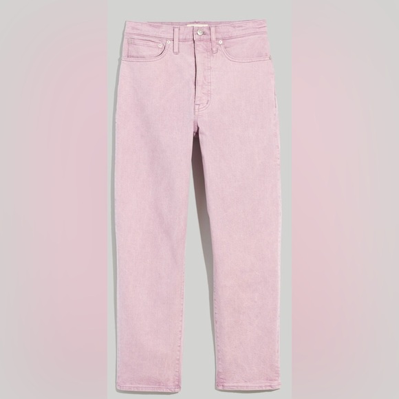 MADEWELL Balloon Garment Dye Edition Jeans Provence Grape Lilac Retro 80’s SZ 30 - Picture 5 of 16